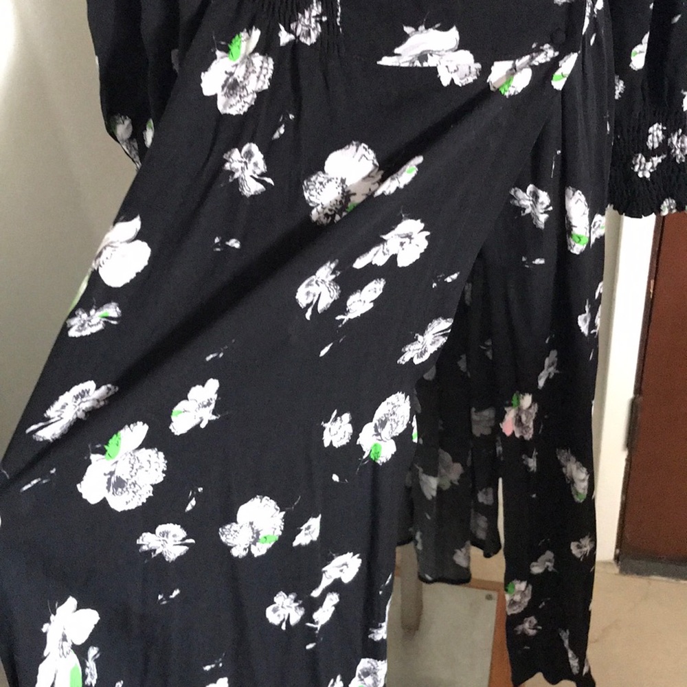 Free People faux wrap maxi dress - Picture 4 of 10